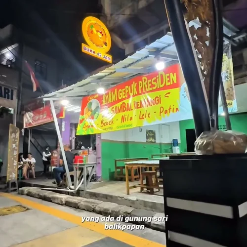 Ayam Gepuk Presiden - Spesial Gepuk Sambal Balikpapan