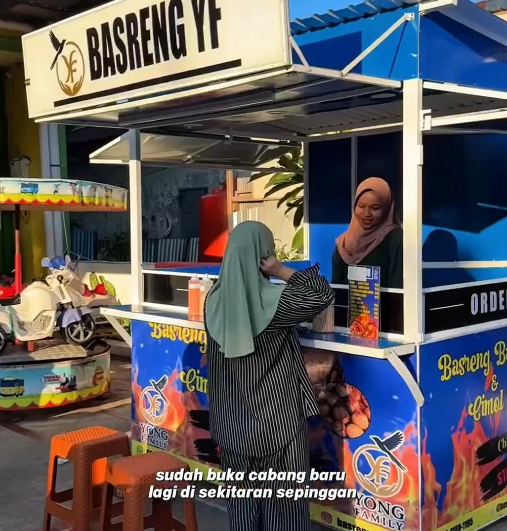 Basreng Basah dan Cimol Kenyot - Basreng YF Balikpapan