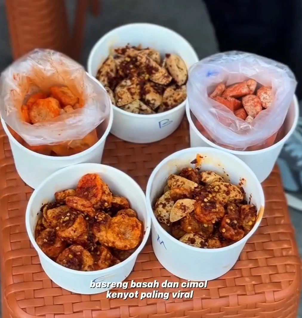 Basreng Basah dan Cimol Kenyot - Basreng YF Balikpapan - Image 2