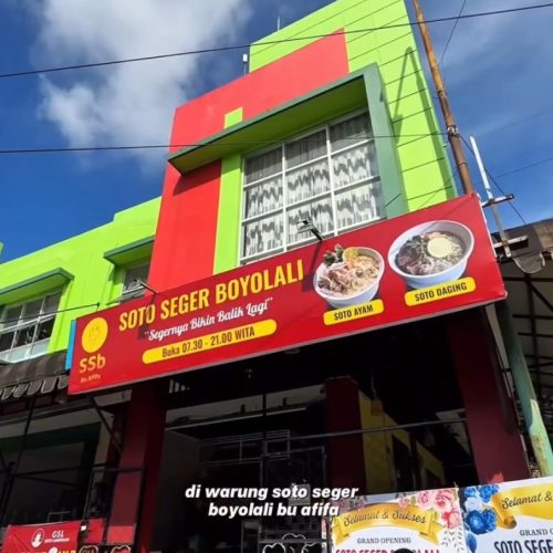 Soto Seger Boyolali Bu Afifa Balikpapan