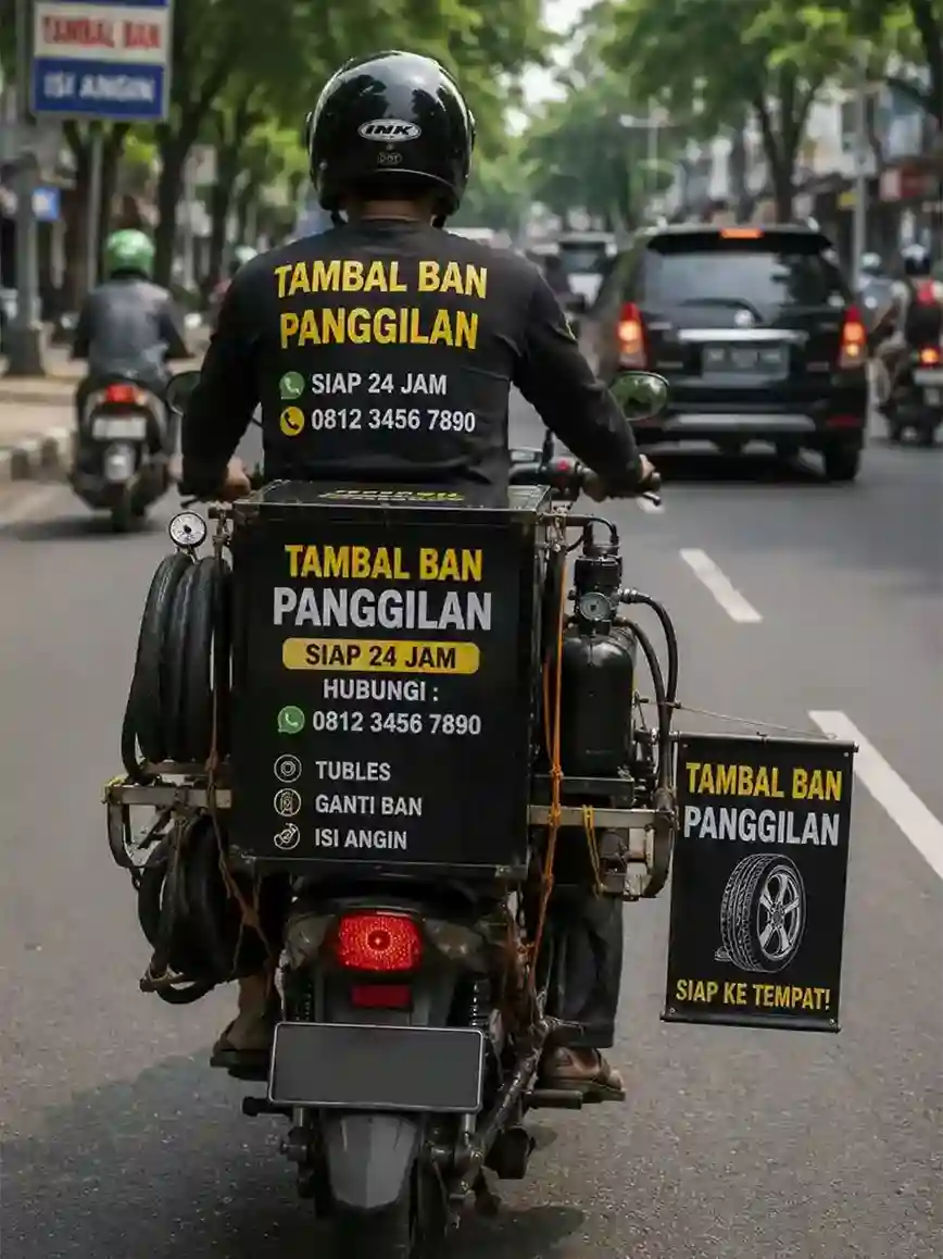 jasa tukang tambal ban